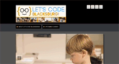 Desktop Screenshot of letscodeblacksburg.org